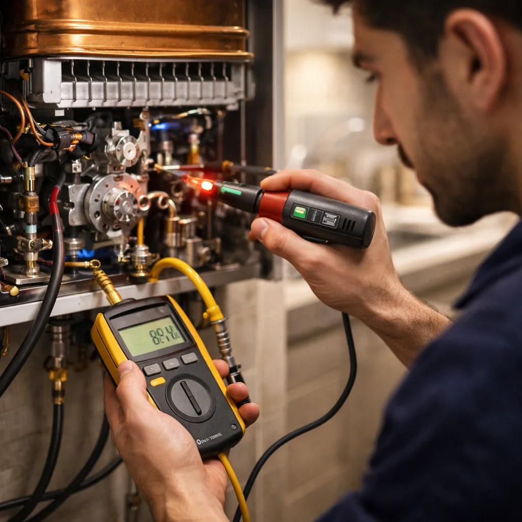 تعمیر فوری آبگرمکن بوتان در محل، بدون تعویض و هزینه اضافی